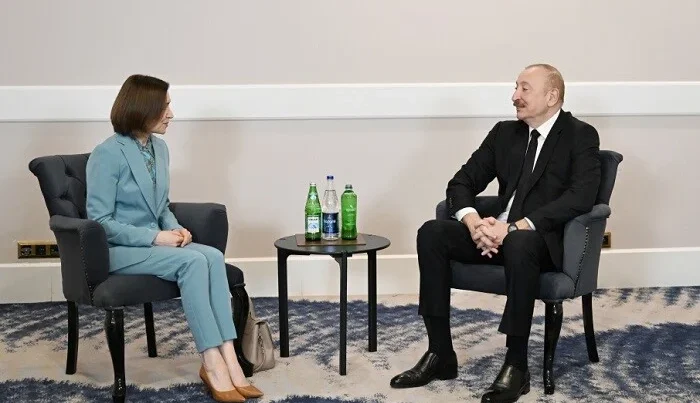 Prezident Maya Sandu ilə görüşdü