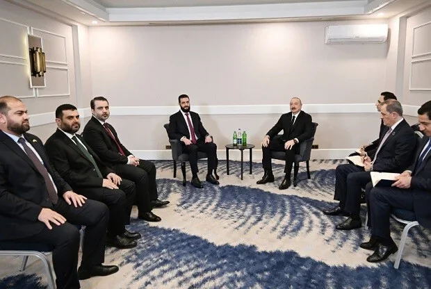 İlham Əliyev Şara ilə görüşdü – Foto