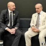 İlham Əliyev Şahbaz Şəriflə görüşdü – Foto