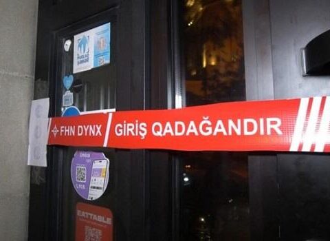 Bakıda ərzaq məhsullarının topdansatış mağazası bağlandı