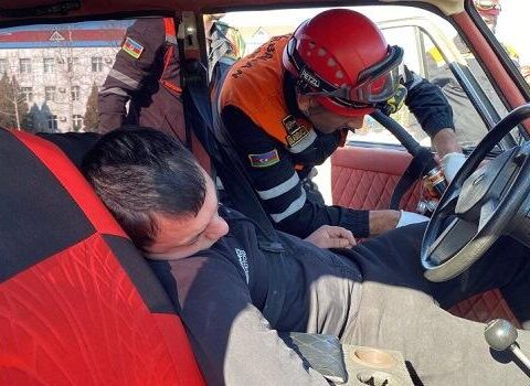 İki “Şaqman” toqquşdu: sürücü belə xilas edildi – Video