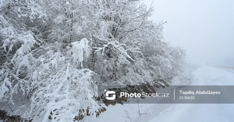 Bəzi yerlərdə güclü yağış, dağlıq ərazilərdə qar yağır – FAKTİKİ HAVA