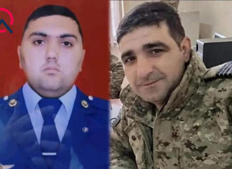 Füzulidəki qəzada ölən hərbçilərin FOTOLARI