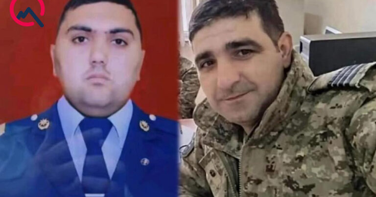 Füzulidəki qəzada ölən hərbçilərin FOTOLARI