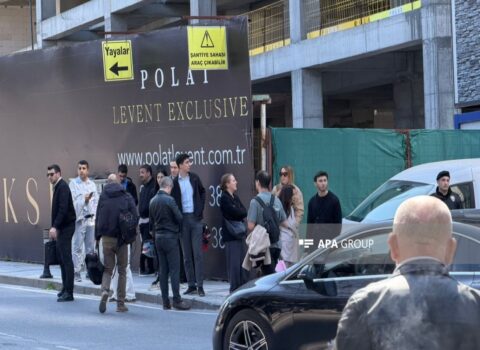 İstanbulda atışma baş verən yerdən FOTOLAR