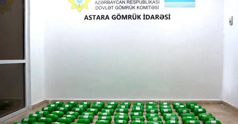 Ölkəyə gətirilən kələmdən 100 kiloqram narkotik ÇIXDI – FOTO