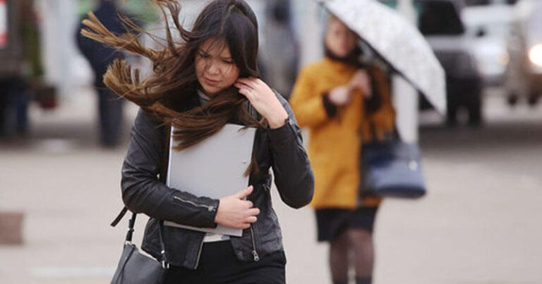 Bakıda küləyin sürəti 28 m/s-yə çatdı – FAKTİKİ HAVA