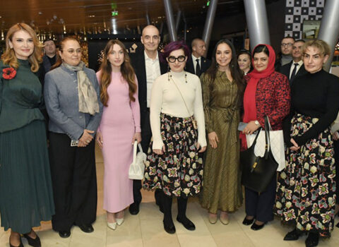 Leyla və Alena Əliyevalar sərgidə – FOTOLAR