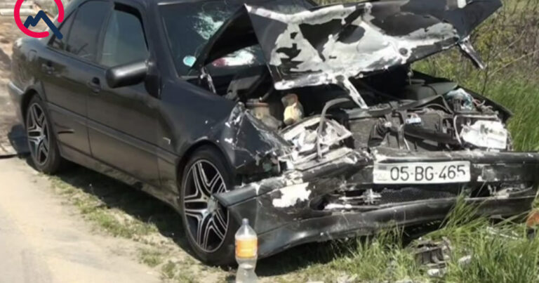 Ağstafada qəza: xəsarət alanlar var – VİDEO