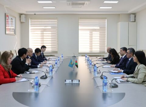 Medianın İnkişafı Agentliyində Qazaxıstan nümayəndə heyəti ilə görüş keçirildi – FOTO