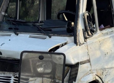 Şagirdləri daşıyan mikroavtobus aşıb – FOTO – VİDEO