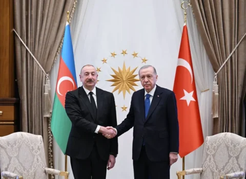 İlham Əliyev Rəcəb Tayyib Ərdoğana başsağlığı verib