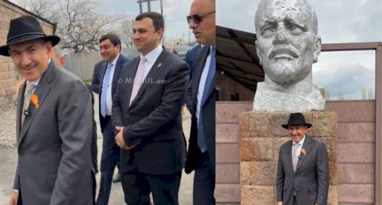 Paşinyan Lenini görüb təəccübləndi: “Unikal yerdir!” – VİDEO
