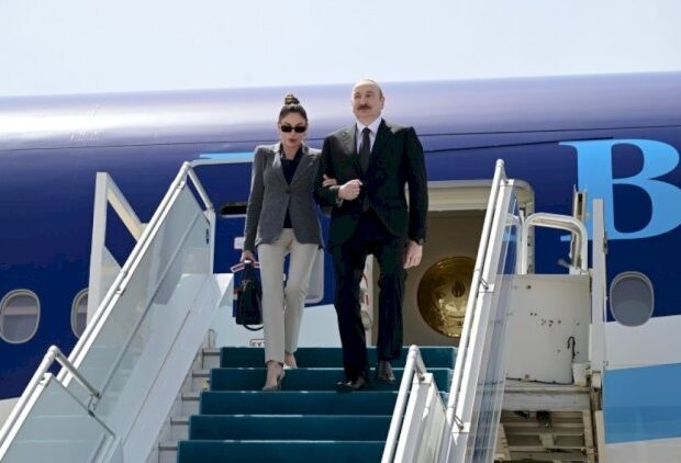 Prezident İlham Əliyev Türkiyəyə getdi – FOTOLAR