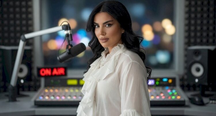 Canlı yayımda biabırçı anlar: Aparıcı Çiçək hədəfdə – VİDEO