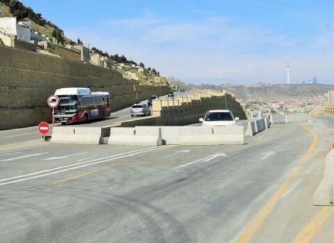 Sürüşmə baş verən yolda durum necədir? AÇIQLAMA