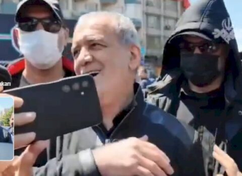 Məsud Pezeşkian ictimaiyyət arasında göründü – VİDEO