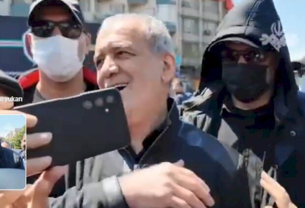 Məsud Pezeşkian ictimaiyyət arasında göründü – VİDEO