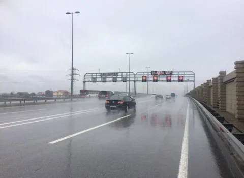 Bu yolda sürət həddi əvvəlki vəziyyətinə qaytarıldı