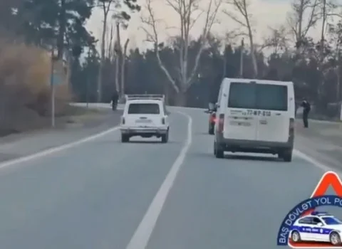 Göyçayda avtoxuliqanlıq edən şəxs saxlanıldı – Video