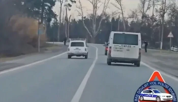 Göyçayda avtoxuliqanlıq edən şəxs saxlanıldı – Video