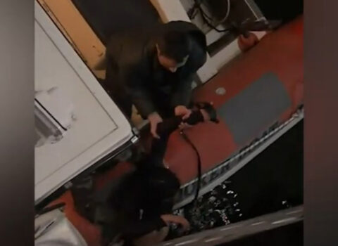 Bulvarda dənizdə batan qız xilas edildi – Anbaan video