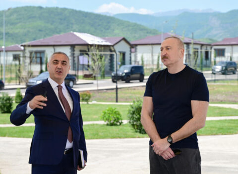 İlham Əliyev Xocalıda