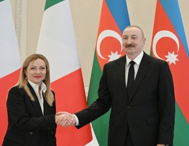 İlham Əliyevin Ciorcia Meloni ilə təkbətək görüşü keçirilir