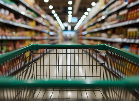 Bakıda marketdə İNSİDENT: Müştəri kassiri döydü