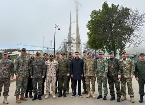 Prezidentin köməkçisi Şuşada hərbi attaşelərlə birgə