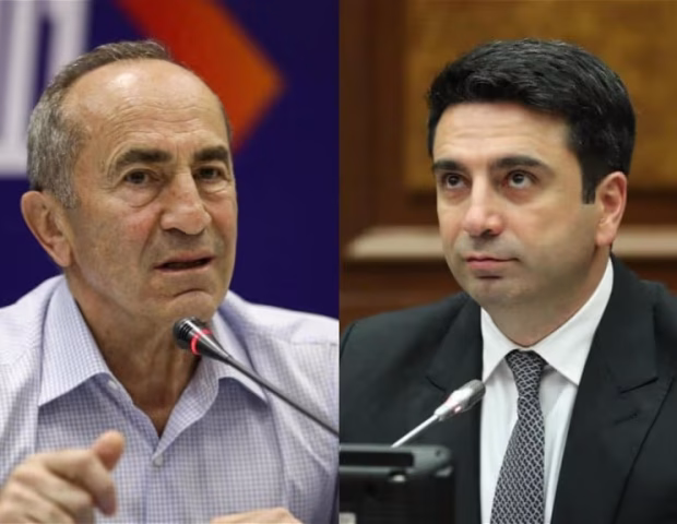 Alen Simonyandan Robert Köçəryana: “Sən qan içənsən!”