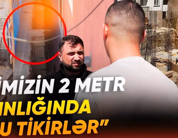 Masazırda təhlükə yaradan bina tikilir? – VİDEO