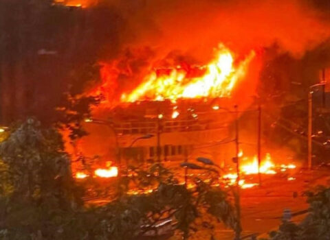 Kiyevə hücum zamanı Azərbaycan səfirliyinə ziyan dəyib