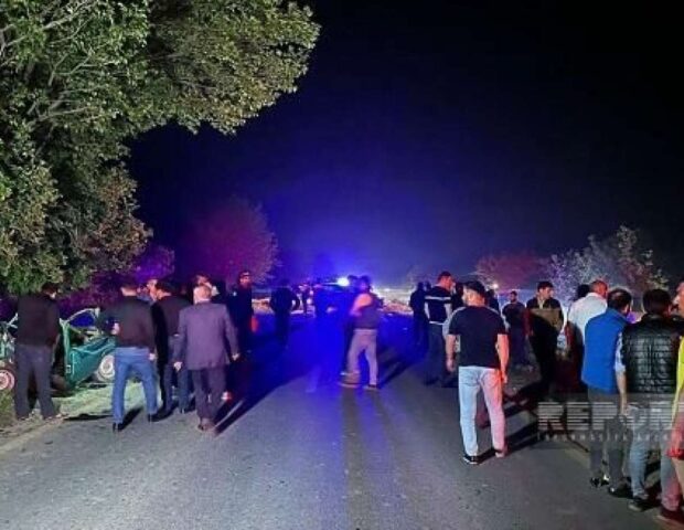 Ağdamda ağır qəza: Ölənlər var