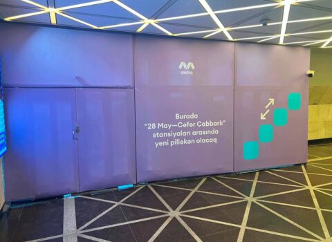 “28 May” və “Cəfər Cabbarlı” arasında yeni pilləkən tikilir – Foto