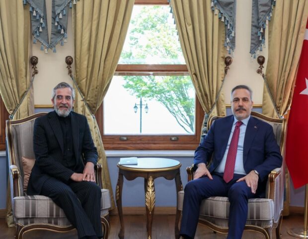 Hakan Fidan İstanbulda Əli Baqerini qəbul edib