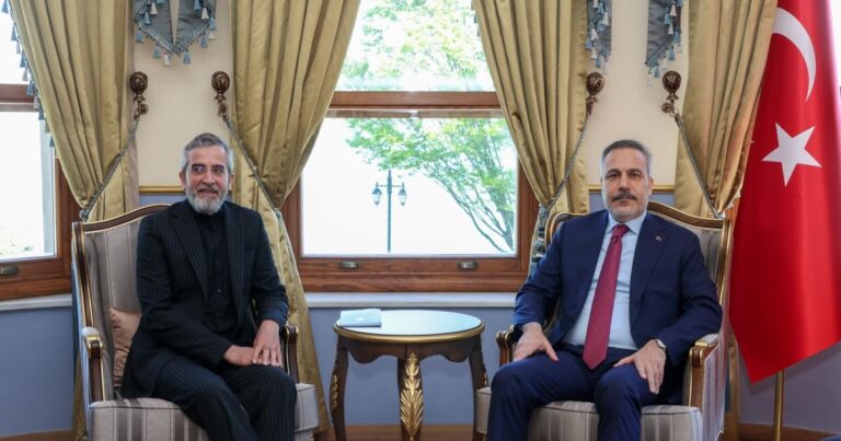 Hakan Fidan İstanbulda Əli Baqerini qəbul edib