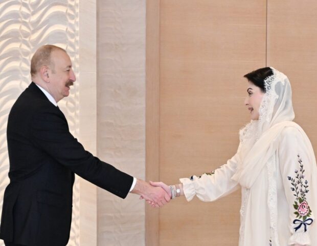 Prezident Məryəm Nəvaz Şərifi qəbul etdi