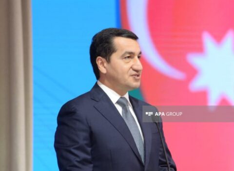 Hikmət Hacıyev: Azərbaycan aktual qlobal məsələlərin müzakirəsi üçün mühüm platformaya çevrilib – VİDEO