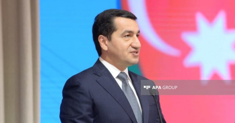 Hikmət Hacıyev: Azərbaycan aktual qlobal məsələlərin müzakirəsi üçün mühüm platformaya çevrilib – VİDEO