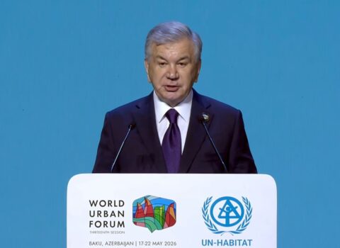 Mirziyoyev WUF15-in 2030-cu ildə Özbəkistanda keçirilməsini təklif edib