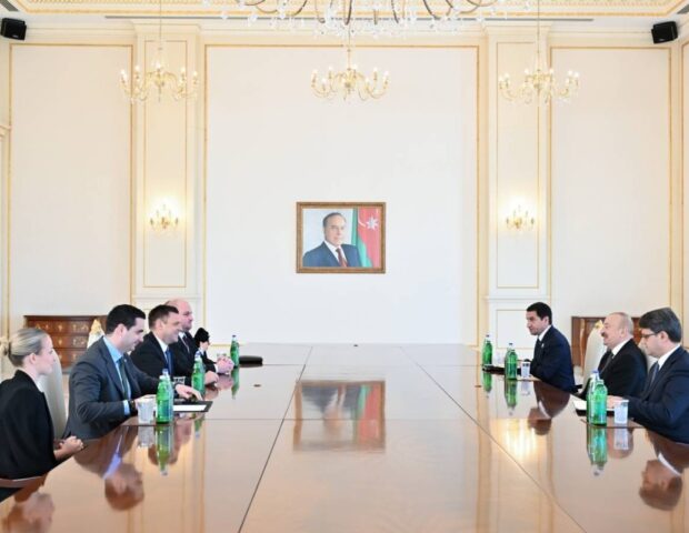 Prezident İlham Əliyev Slovakiya Baş nazirinin müavinini qəbul edib