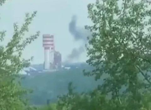 Ukrayna Rusiyanın hərbi müəssisəsinə zərbə endirib