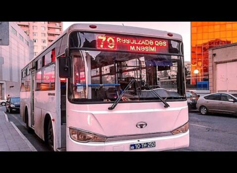 79 nömrəli marşrutun bütün avtobusları yenilənir