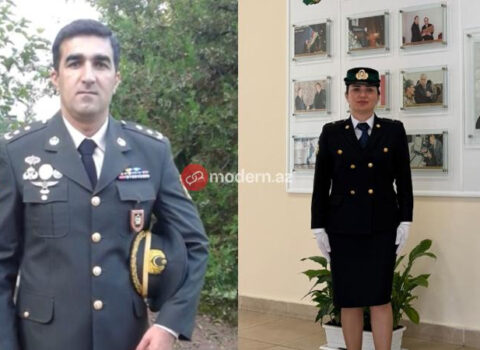 Vətən Müharibəsi Qəhrəmanın xanımına rütbə verildi (FOTO)