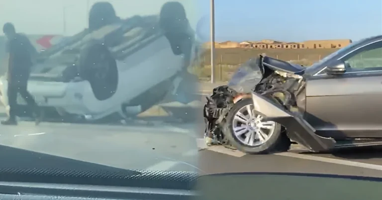 Bakıda KIA qəza törətdi: Avtomobilin ön hissəsi dağıldı – VİDEO Bakıda KIA qəza törətdi: Avtomobilin ön hissəsi dağıldı – VİDEO