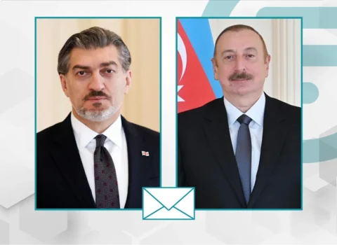 Mixeil Kavelaşvili İlham Əliyevi təbrik edib