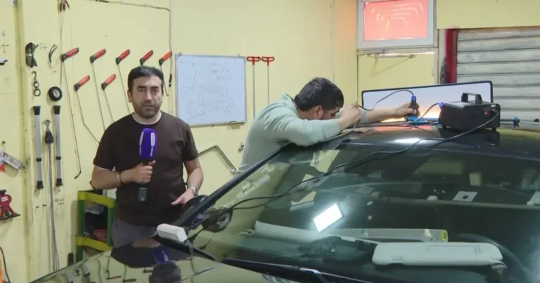 Avtomobildəki batıqlar rəng vurmadan belə düzəlir – VİDEO