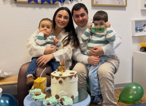 Həmin azərbaycanlı ailəyə azyaşlı uşaqları qaytarıldı – FOTOLAR