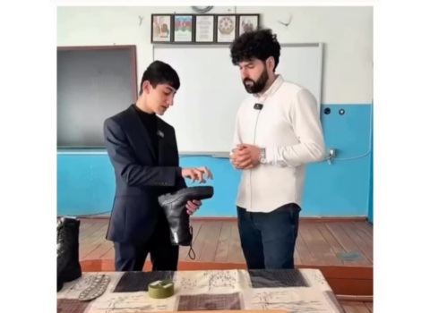 Bu ixtira hərbçilərimizi minalardan QORUYACAQ – VİDEO